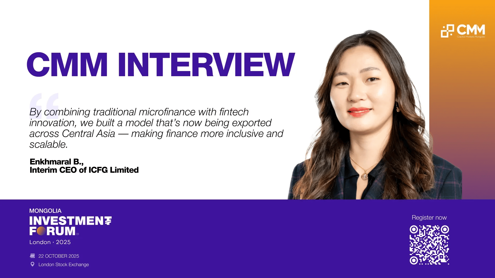 CMM Interview: ICFG Limited