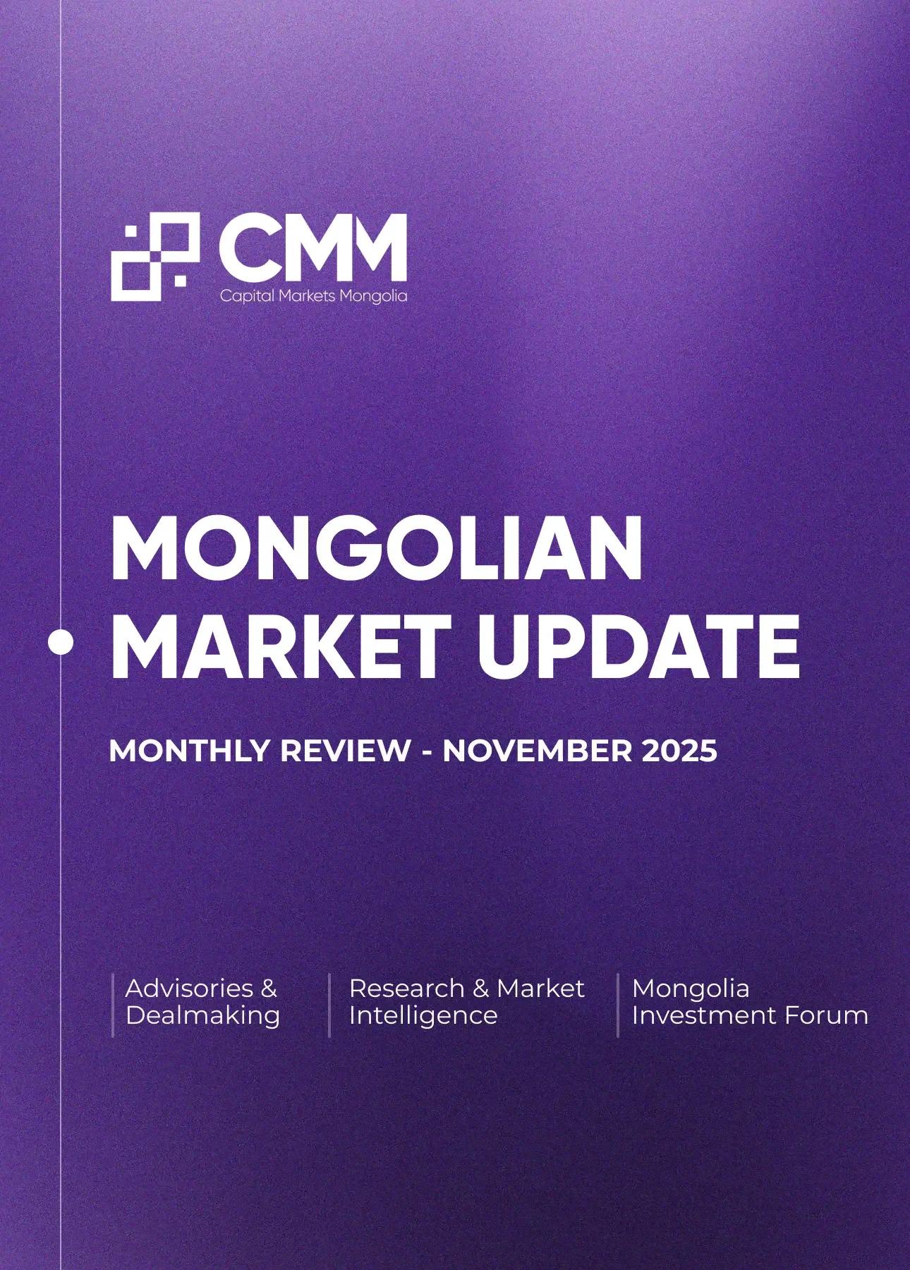 Monthly Market Update - November, 2025